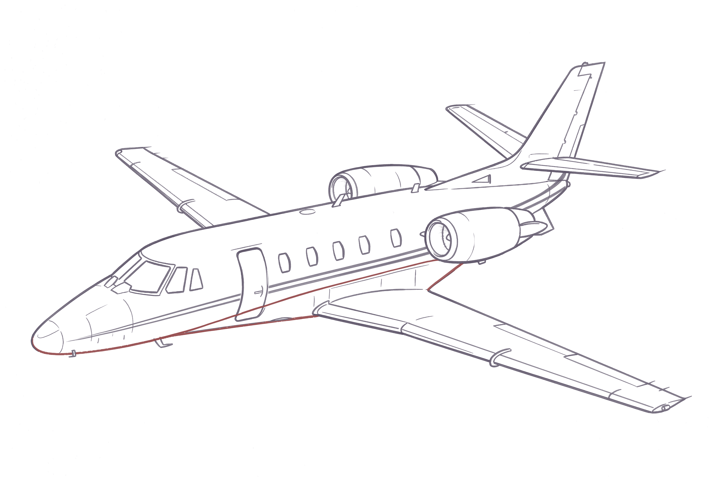 Citation Ascend line illustration